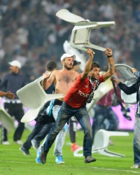Beşiktaş Galatasaray maçı fotoğrafları