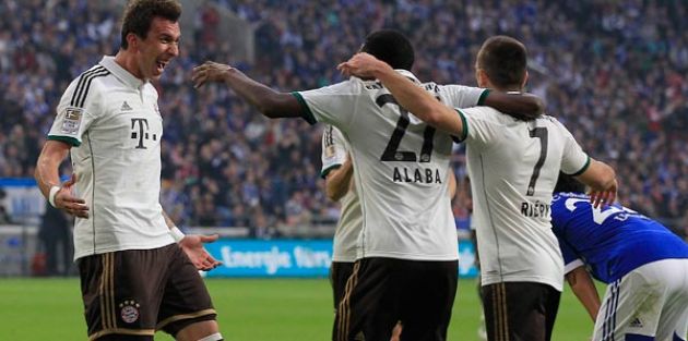 Bayern Münih Atmakdan Bıktı Schalke Yemekten Bıkmadı!