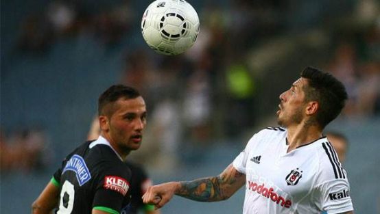 Beşiktaş hazırlık maçın'da mağlup !