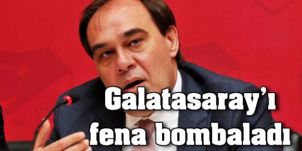 Demirören Galatasaray'ı fena bombaladı