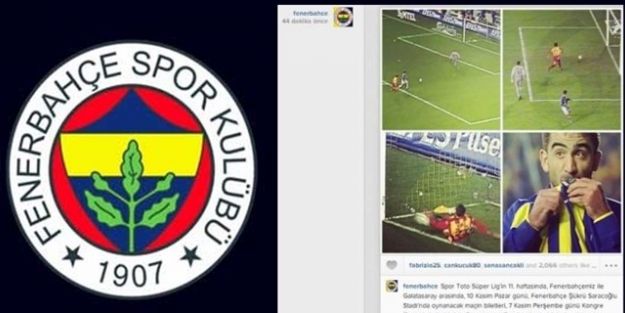 Fenerbahçe'den Galatasaray'a Fotolu Gönderme!