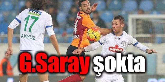 G.Saray şokta!