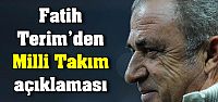 Fatih Terim Milli takım kararını açıkladı